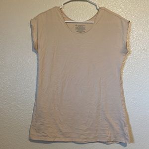 DE Collection Essential Tee in Nude, Size XL
